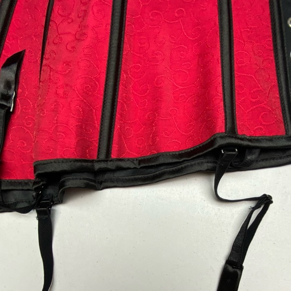 Red Adjustable Corset, O/S AAA121 - Picture 4 of 4